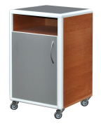 Movable cabinets made of aluminum profiles TA-1