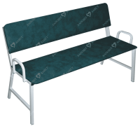 Banquette with backrest МBS-3