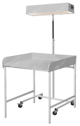 Irradiator for the upper heating of infant LVO-02 with changing table