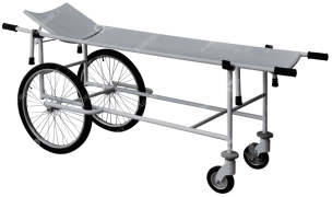 Strengthened cart for transportation of patients with removable stretchers ТBS-150u